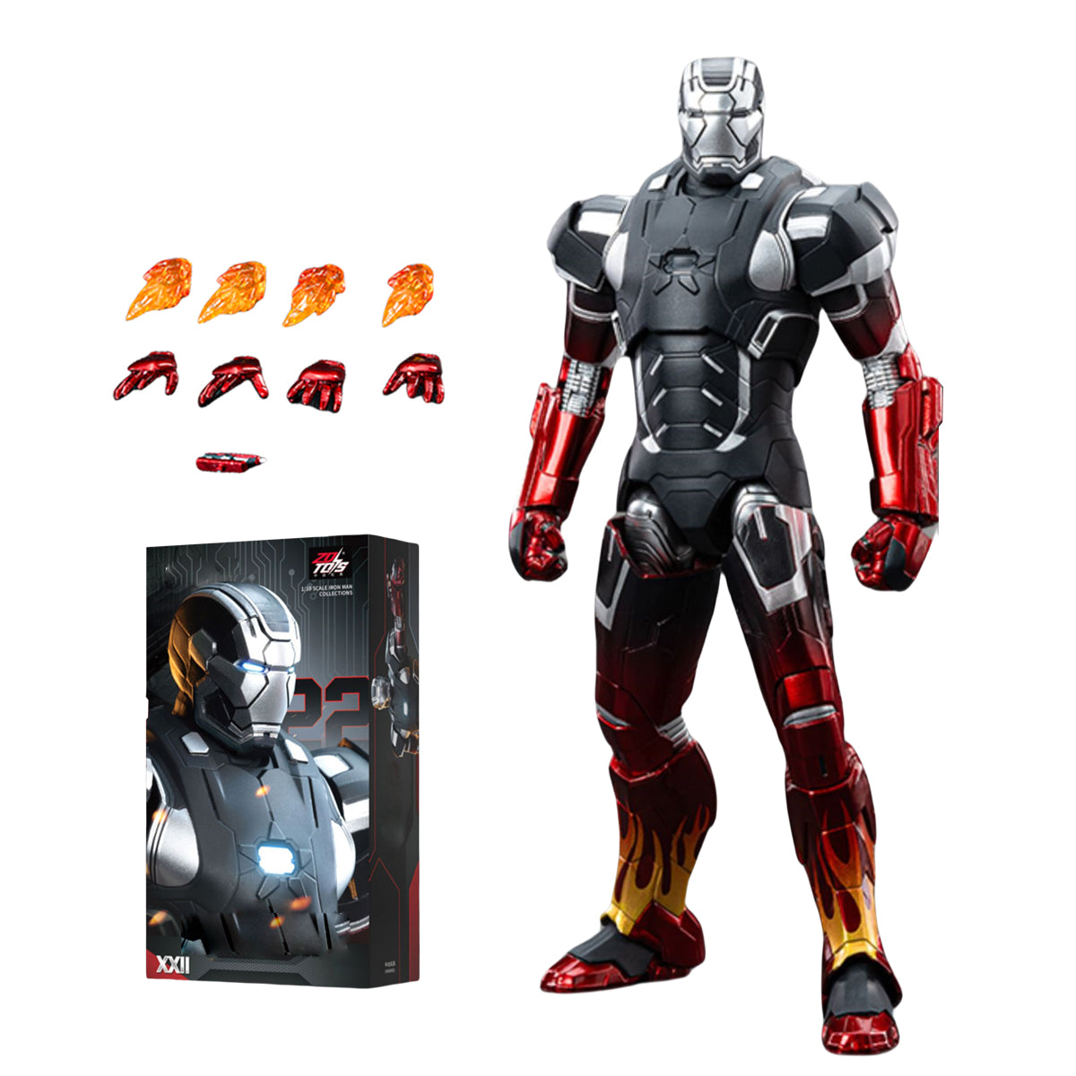 ZD Toys IronMan MK22 Non-Luminous Action Figure