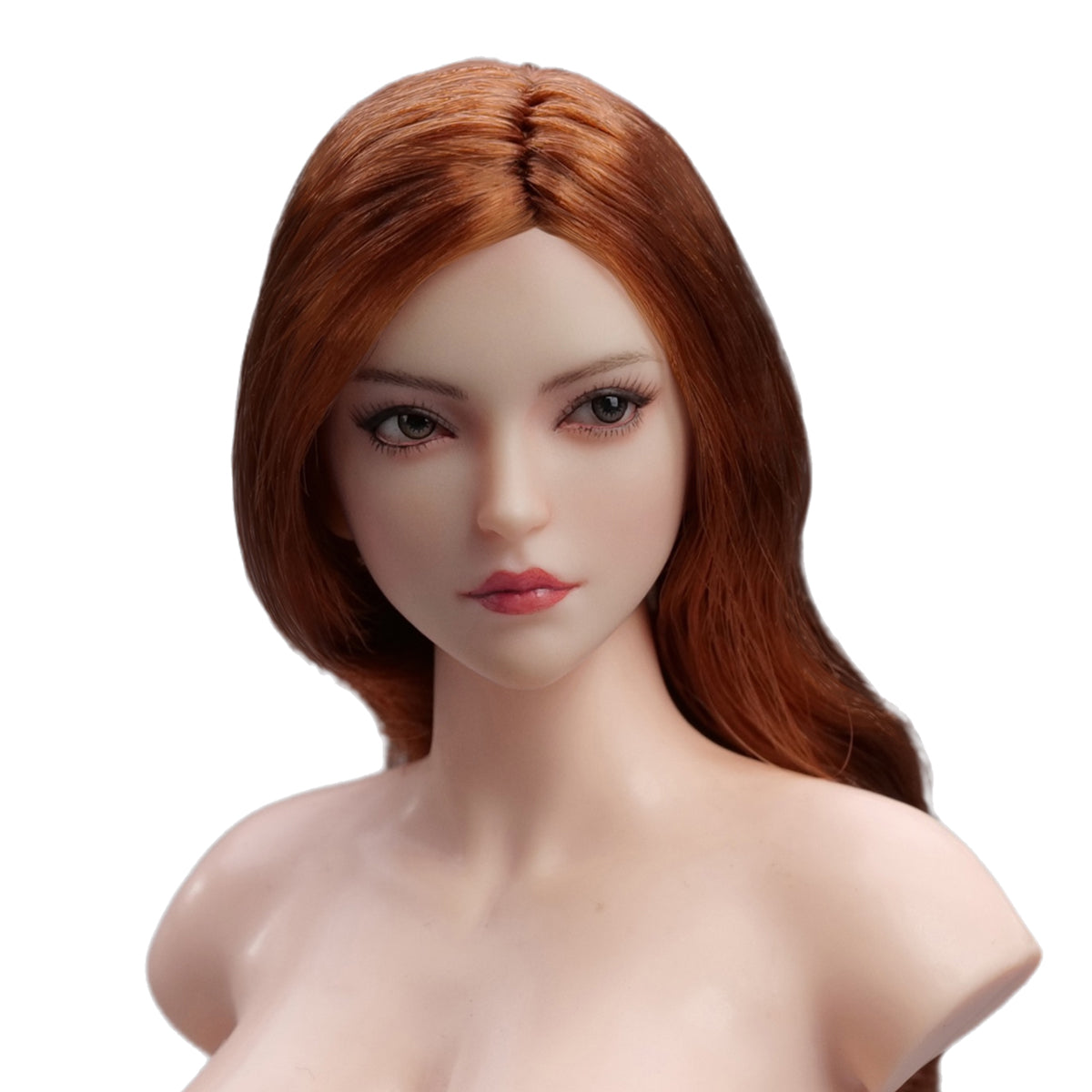 YMTOYS Action Figure Head Sculpt Accessory: Asian Female Head Sculpture - Xiao Zhao, Movable Eye, For 12-inch Miniature Figure