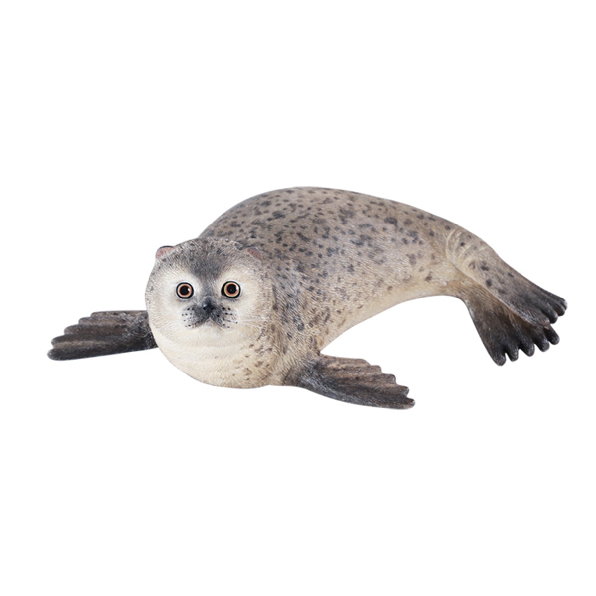 JXK Seal Cat Meow Group Static Animal Figurine