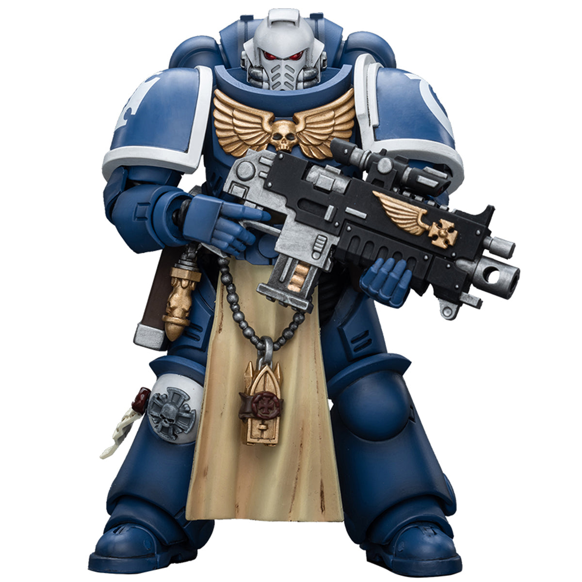 Figuras de acción reeditadas de JOYTOY: Ultramarines Sternguard Veteran con rifle de cerrojo