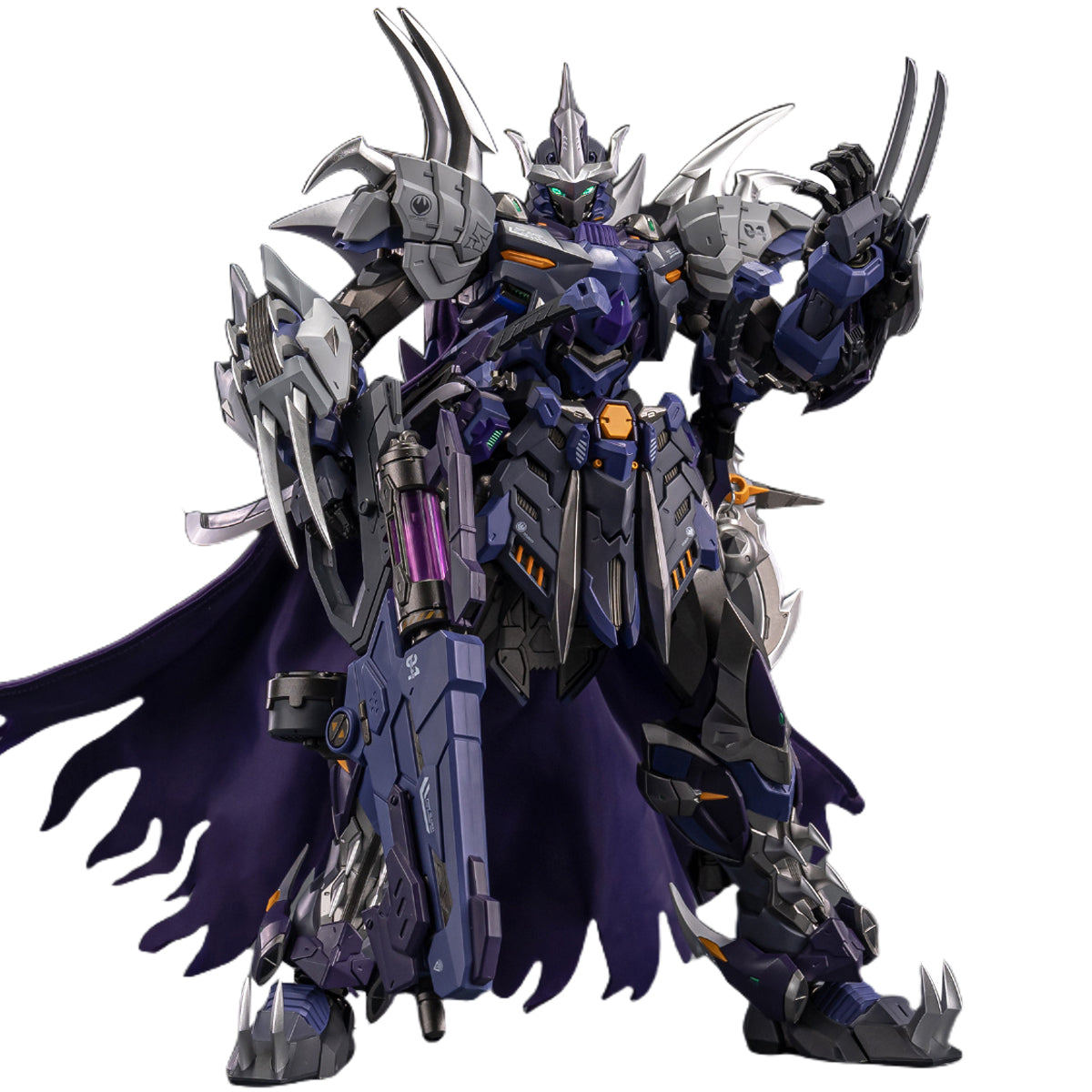 HEATBOYS Painted Alloy Mecha TMNT Shredder Action Figures