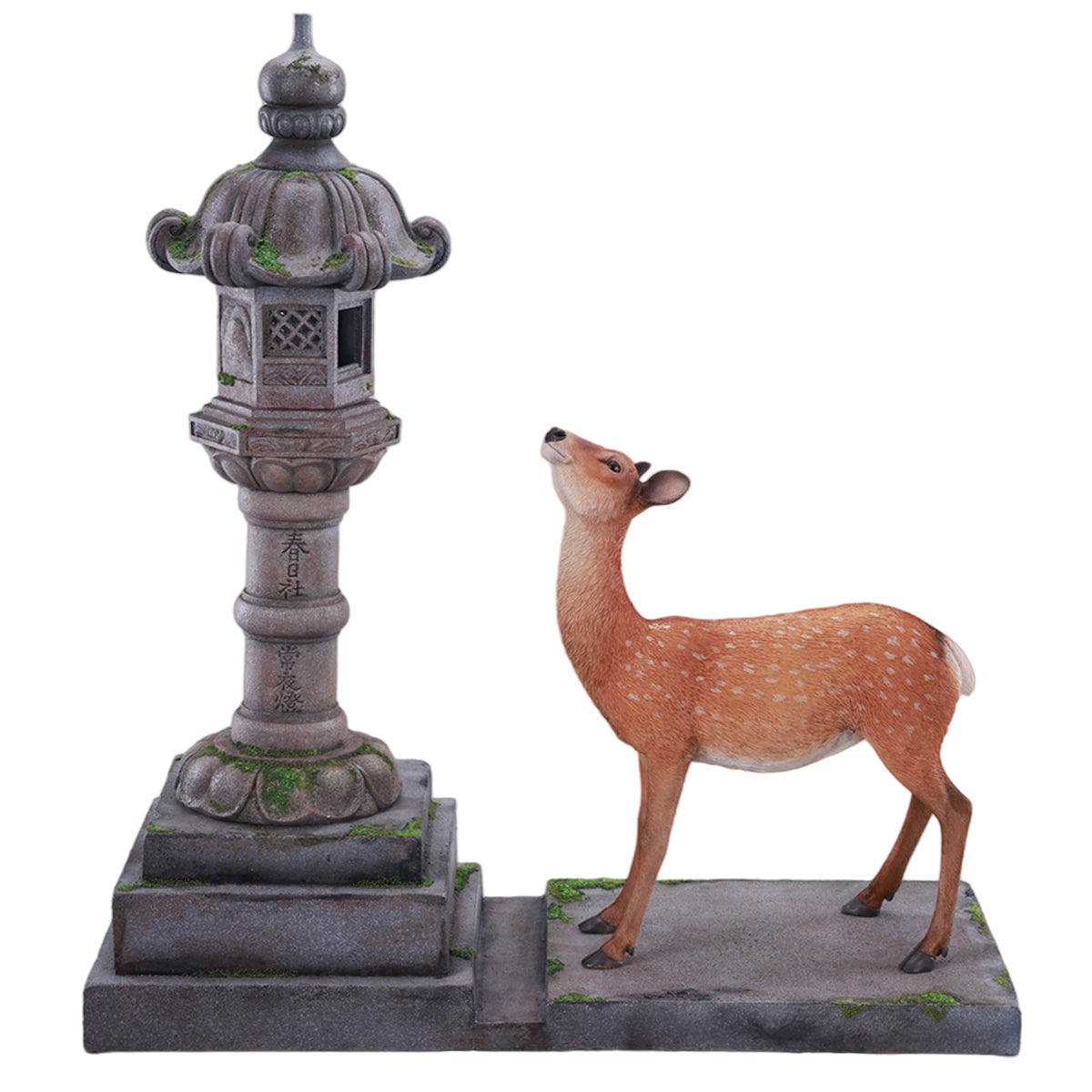 JXK Nara Deer Static Expertly Hand-Painted Lifelike Animal Figurine