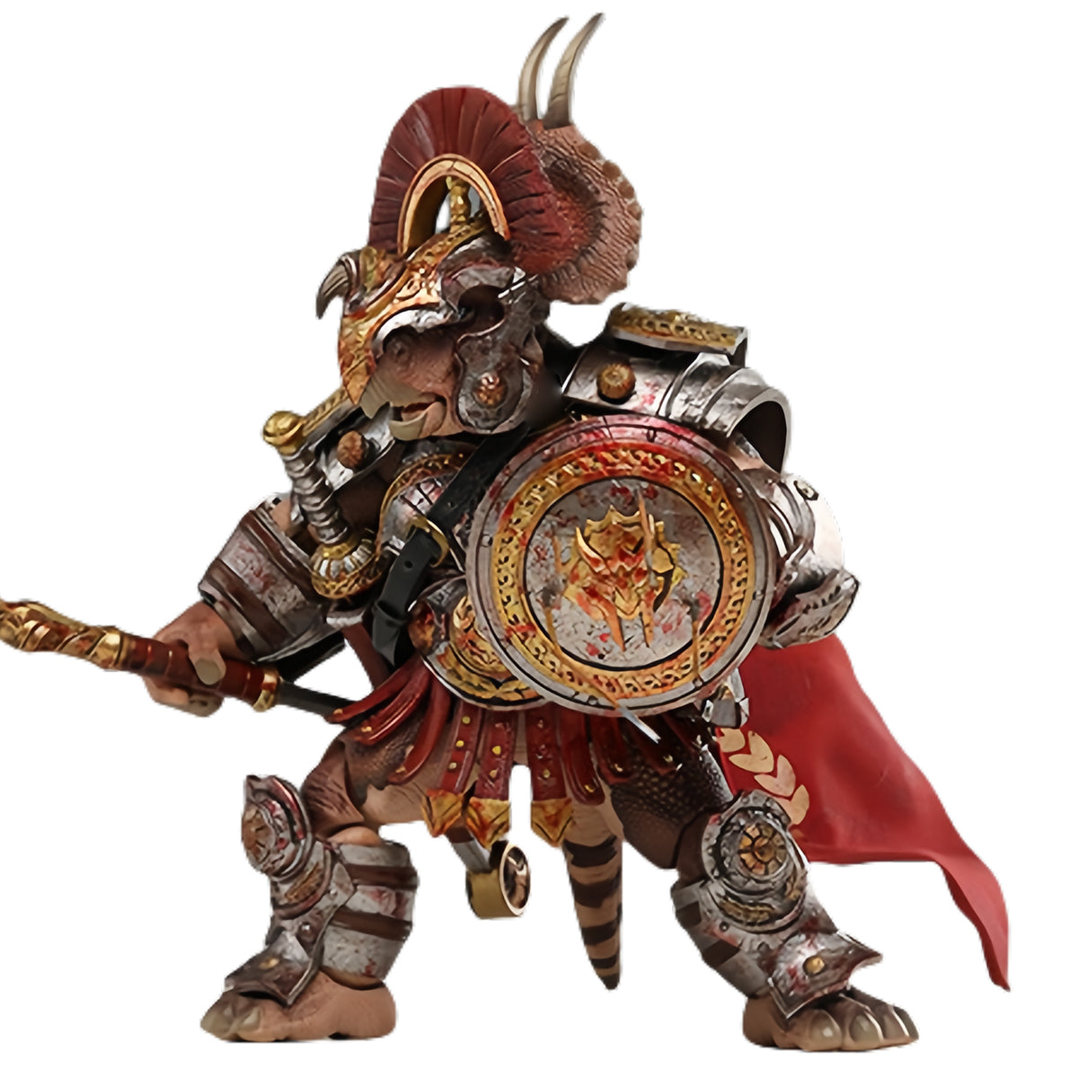 AXYTOYS Dinosaur Battlefield Triceratops & Accessory Pack Action Figures