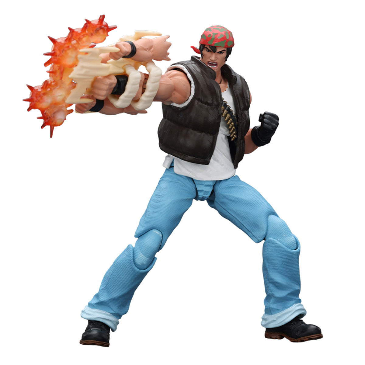 (Only Shipped to the US) JOYTOY SNK 1/18 KOF'98UM Ikari Warriors Team Ralf Jones JT01710 Action Figures
