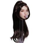SUPER DUCK Movable Eyes Female Head Sculpt For Action Figures