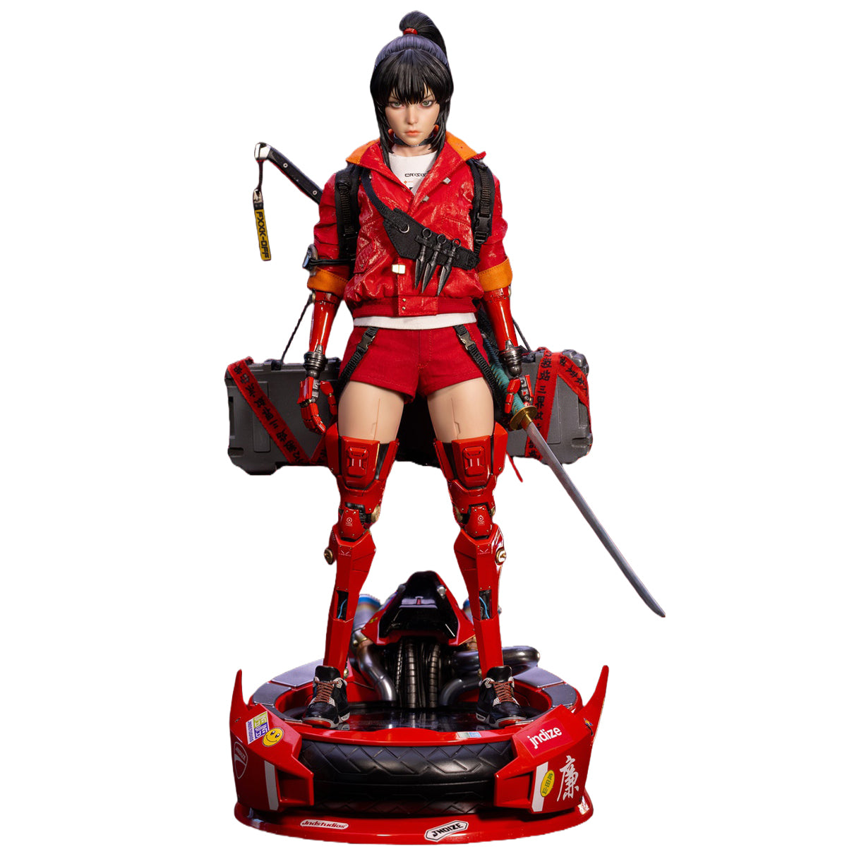 JND STUDIOS Bounty Hunter Hikaru Standard Edition Revolutionary Girl Series Action Figure