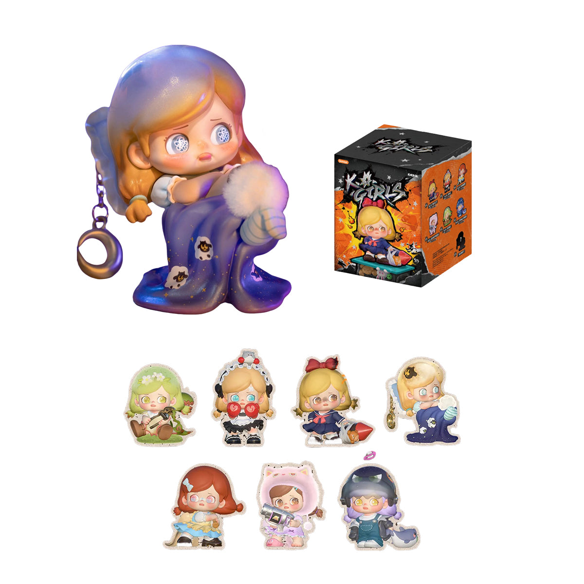 JOTOYS K.O.GRILS KOKOSA Blind Box Figure