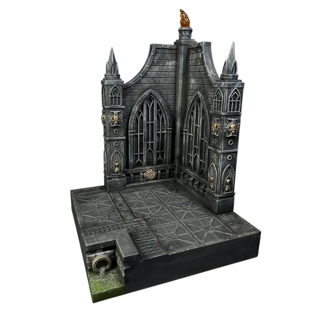 Xinglan Workshop Steel Casting Warhammer Infinite Combo Diorama Scene Base Fit 1/12 Scale Action Figure