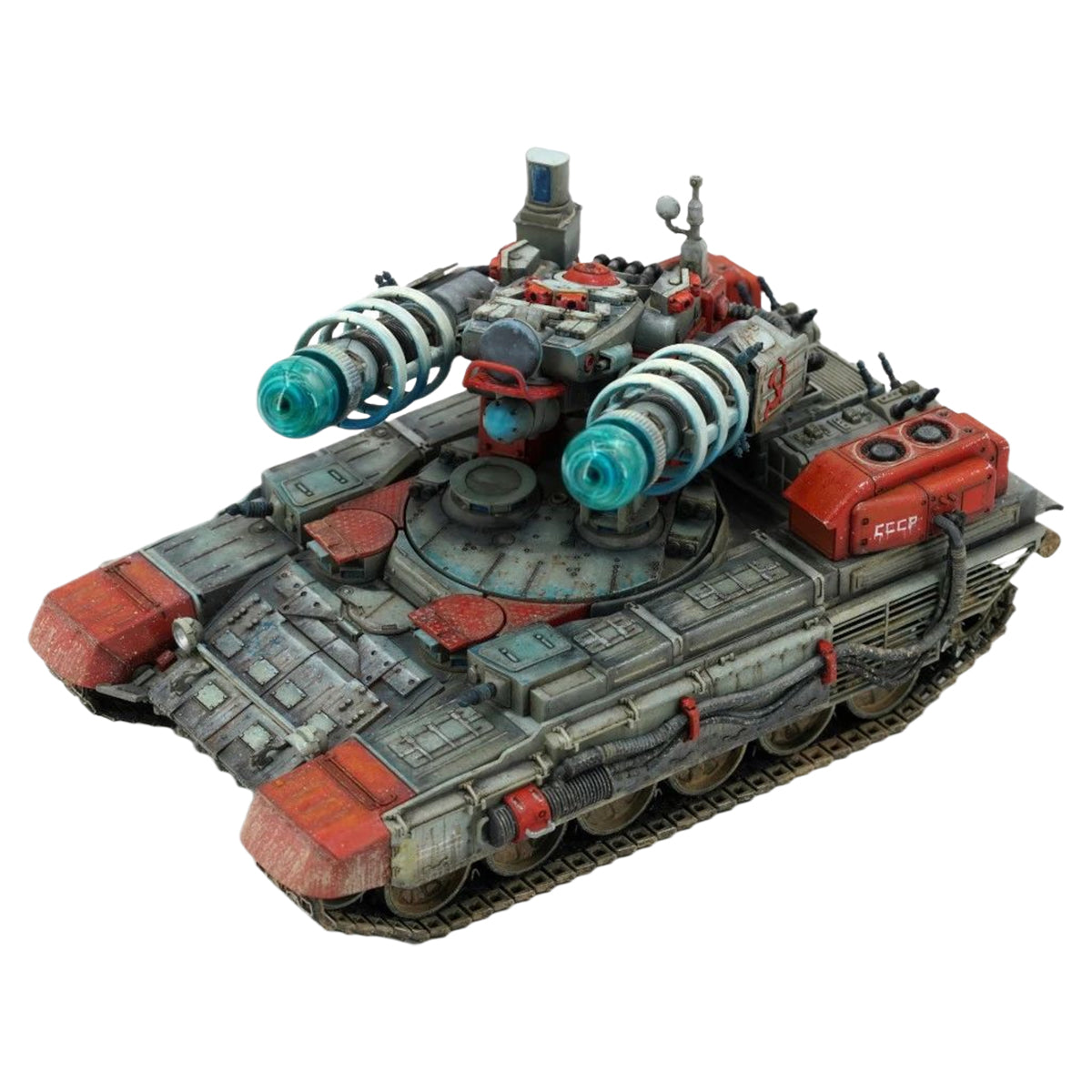 BORDER BC-005 Soviet Magnetic Storm Tank Gesla Gank/BC-004 Kirov Airship/BC-003 Soviet Apocalypse Tank Ver2.0/BC-002 Grizzly Battle Tank/BA-002 Hell Knight Syl Model Kit