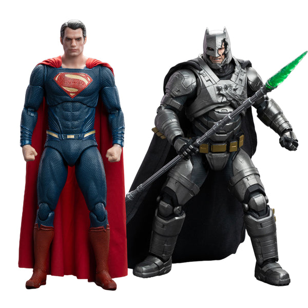 Fondjoy 1/9 バットマン ＆スーパーマン 豪華セット DC1020 Fondjoy DC Heros Action Figure Series Batman vs. Superman Deluxe Editi