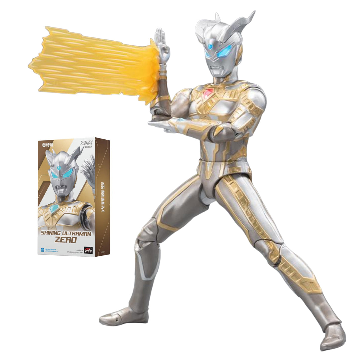 ZD Toys Ultraman Zero Shining Type 1/10 Scale Action Figure