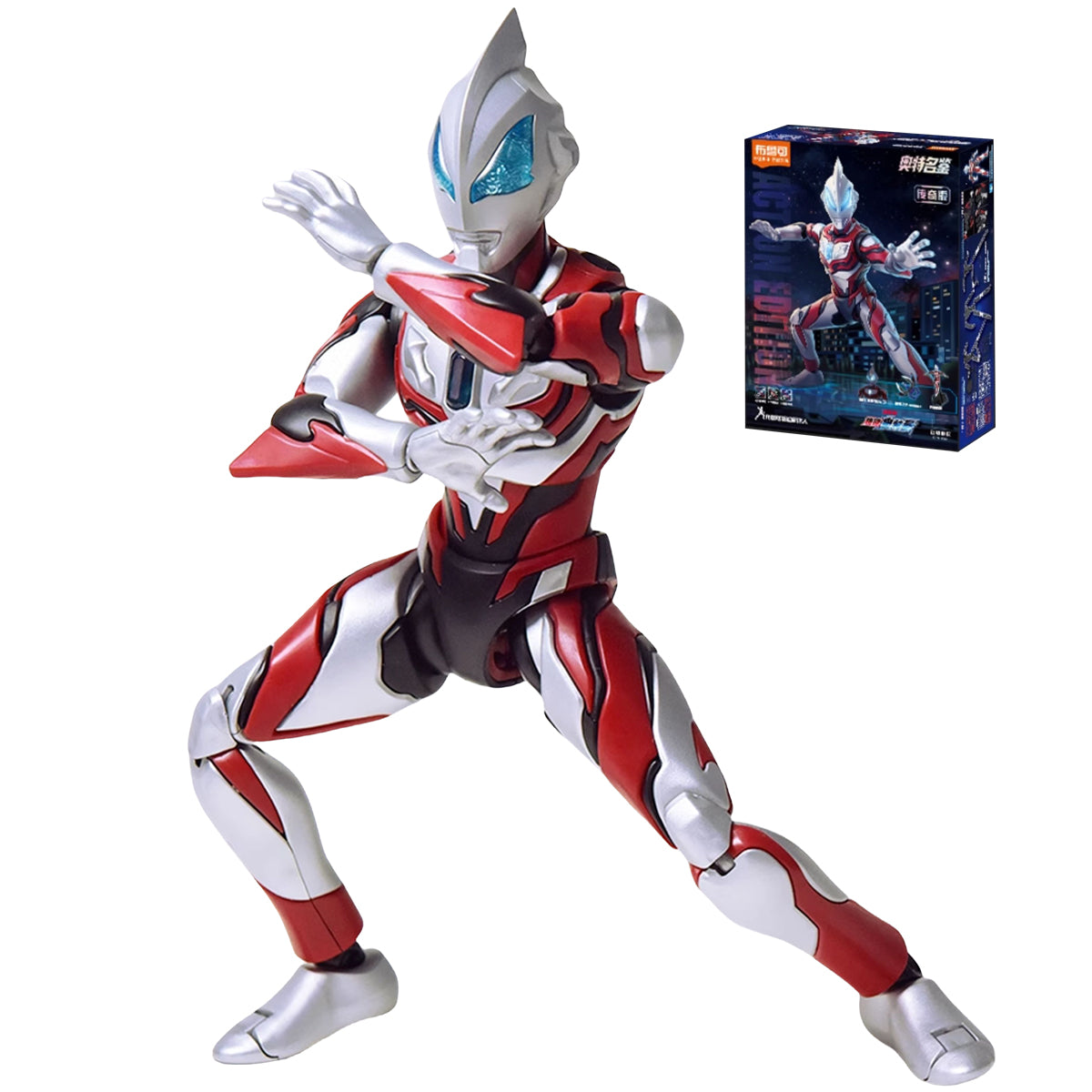 Blokees Ultraman Noah & Ultraman Geed Legendary Edition Assembly Model Kits