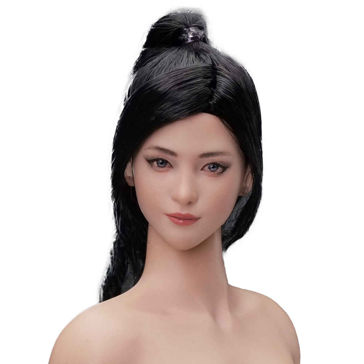 Accesorio para figura de Jing con escultura de cabeza femenina asiática de YMTOYS