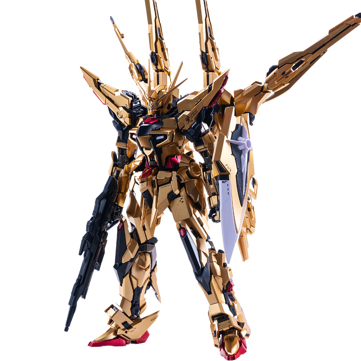 AURORA DAWN BREAKER Akatsuki Shiranui Double Backpack Alloy Frame 1/100 Scale Model Kit