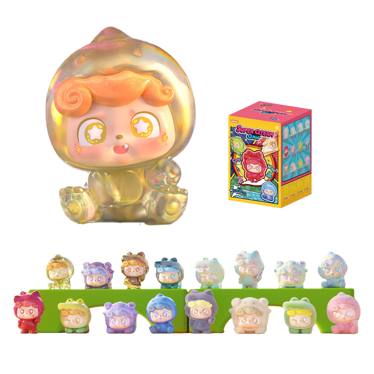 JOTOYS Q.kid Super Q.Team Mini Series Blind Box Figure