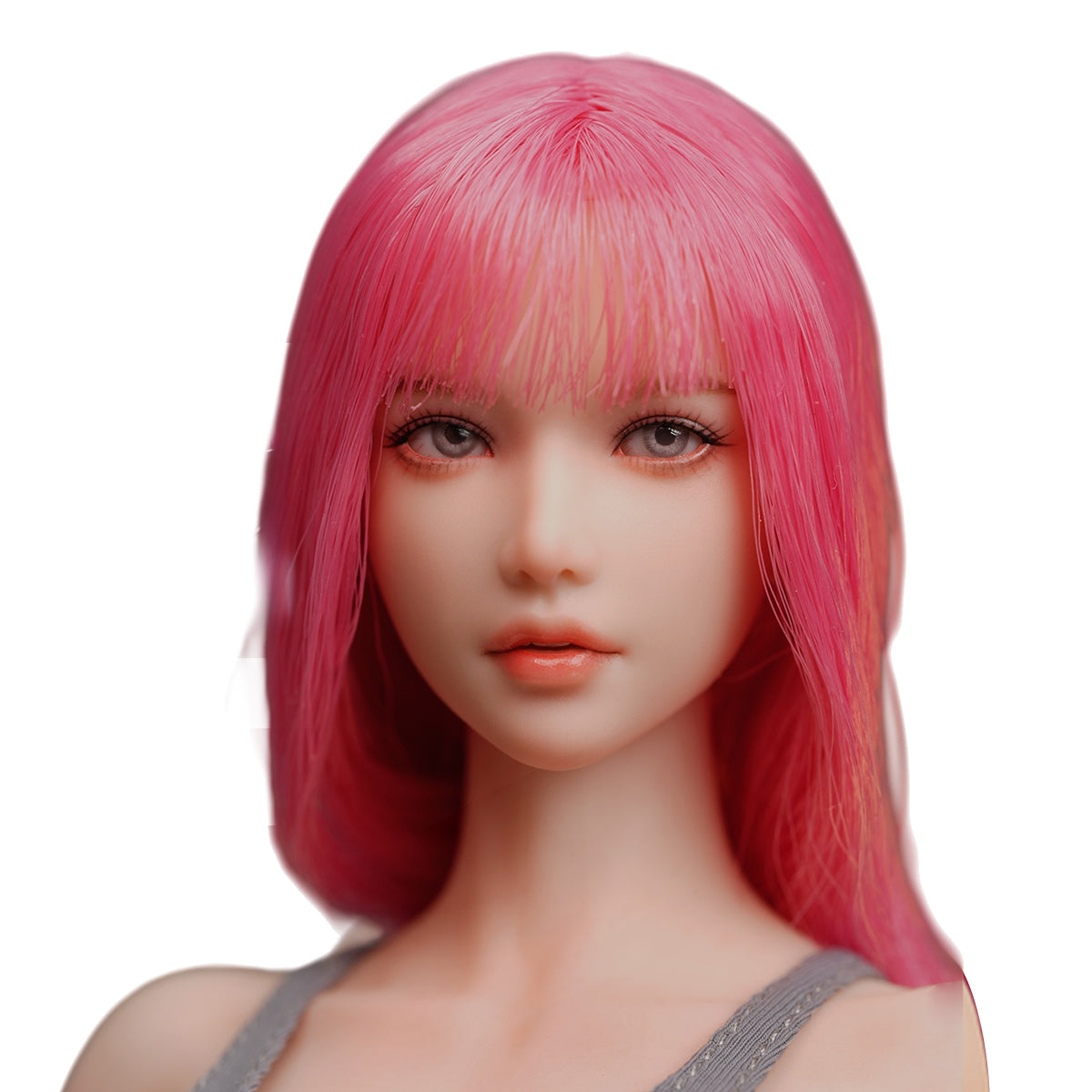 I8TOYS Seamless Steel Frame Platinum Articulated Chest Silicone Moe I8-FB-002-B & YUKI 2.0 Head Sculpt 1/6 Scale Action Figure Body