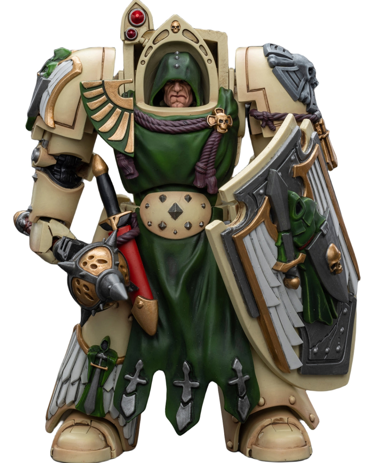 HiPlay JoyToy JT9206 40K Collectible Figure: Dark Angels Deathwing Knight with Mace of Absolution 1 1:18 Scale Action Figures