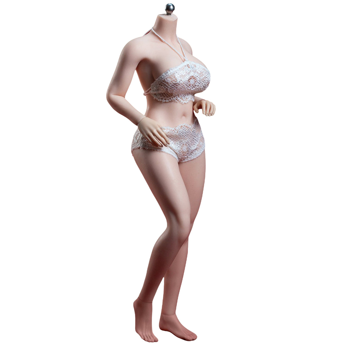 TBLeague Female Seamless Large Bust Big Girl Body Type Headless Detachable Feet 1/6 Scale Action Figure Body