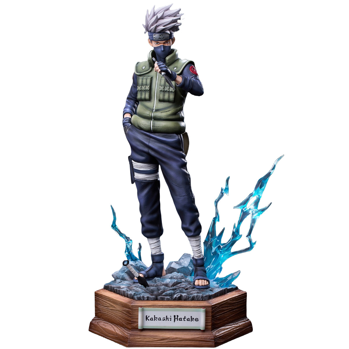 ARTE ÚNICO NARUTO Shippuden Hatake Kakashi Estatua de arte