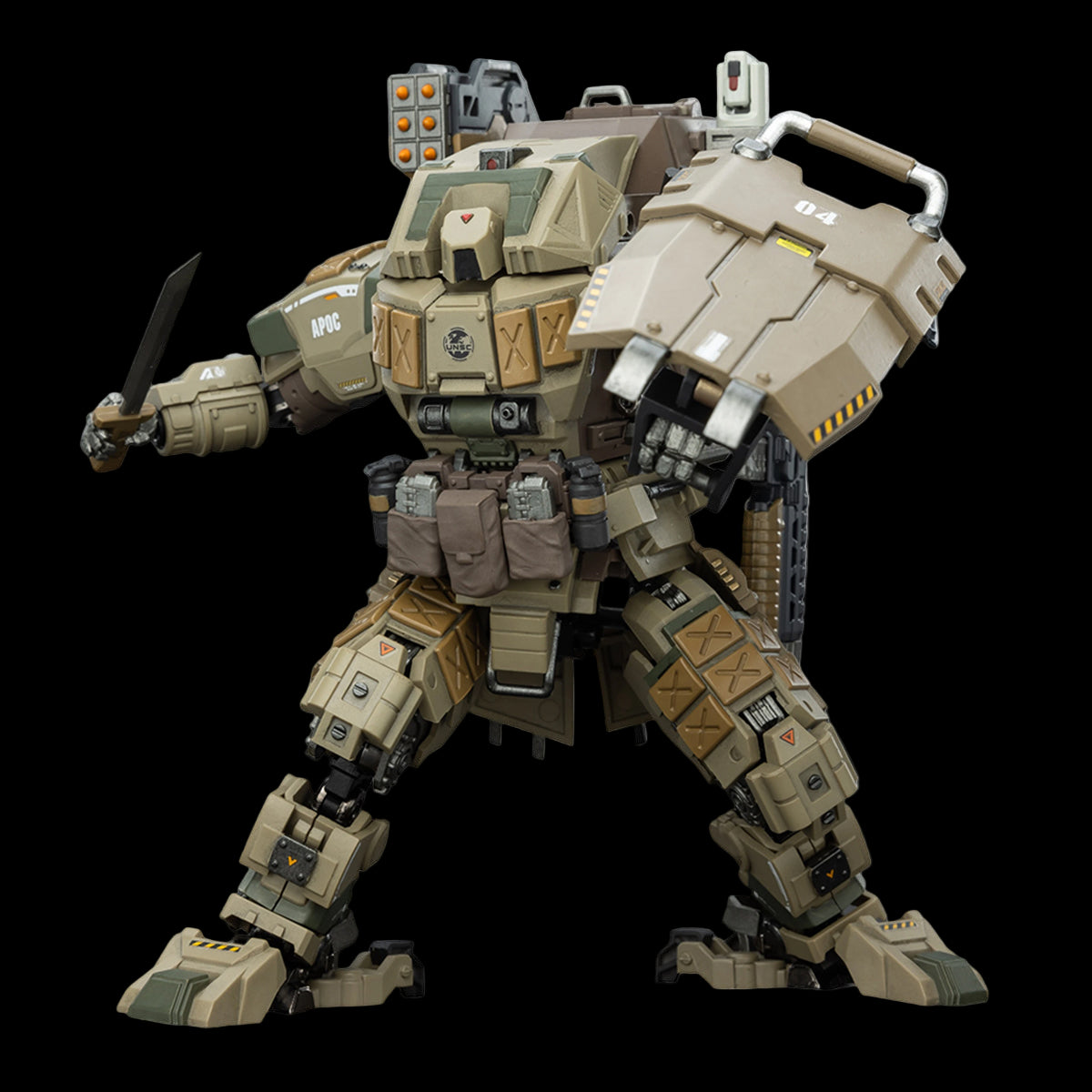 JOYTOY Dark Source APOC Series Storm Lucis Fire Support Type Mech & UNSC Mirage Squad 1/25 Scale Action Figure