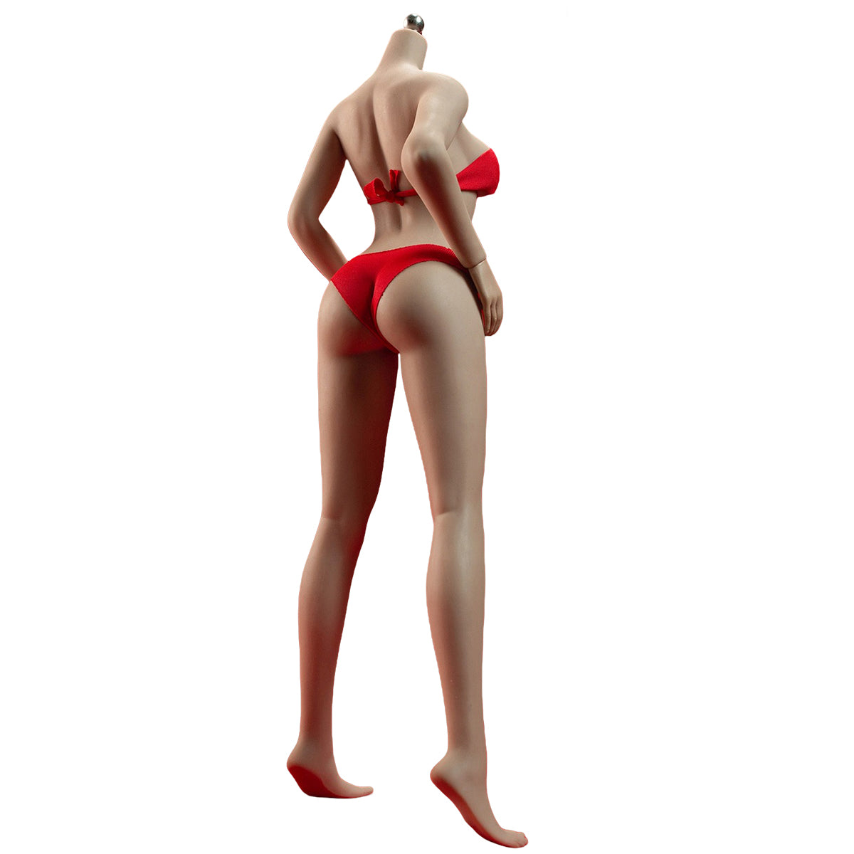 TBLeague Seamless Female Large Bust Smooth and Rounded S42 S43 Non-Detachable Feet with Head Sculpt 1/6 Scale Action Figure Body