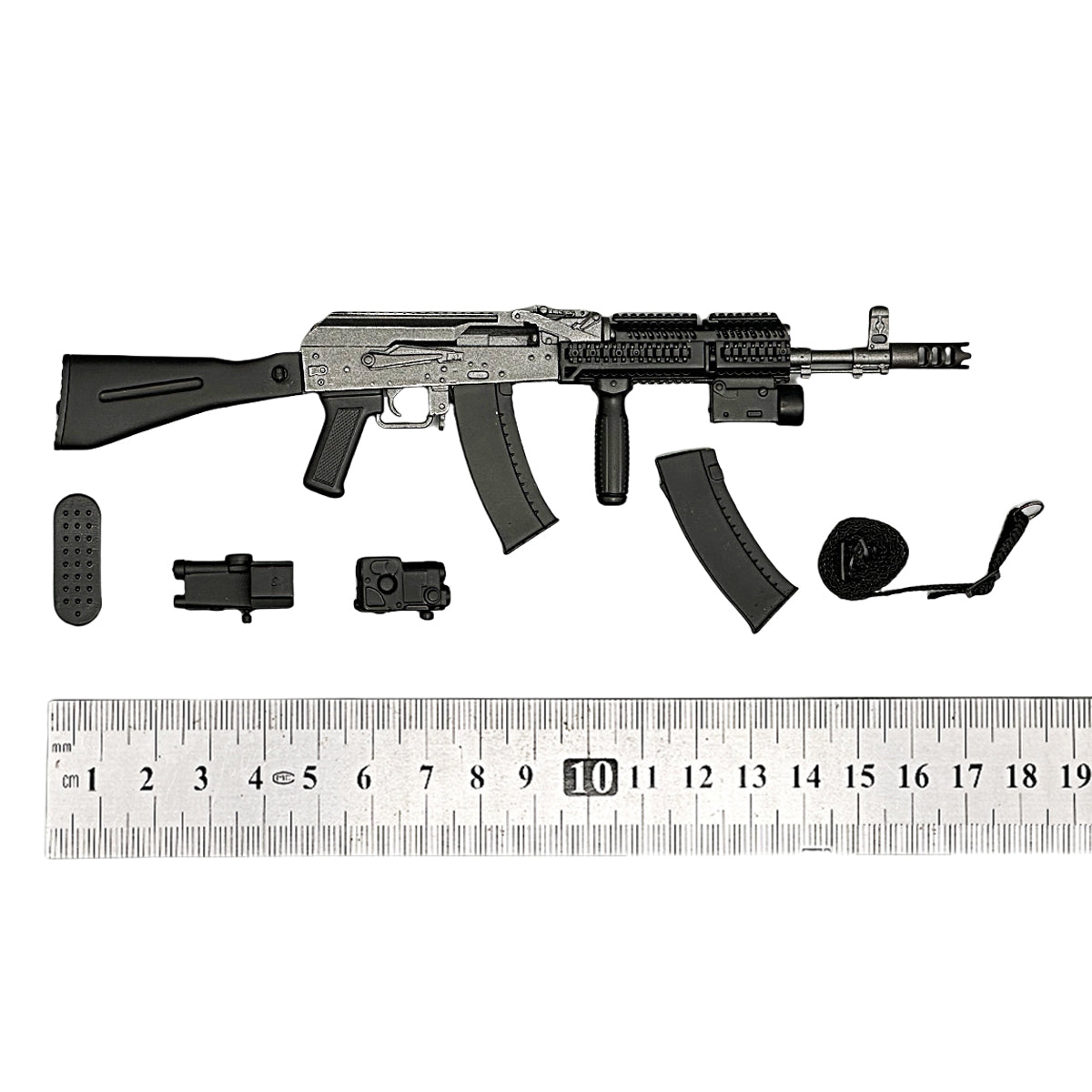 ZYTOYS, AK74M Russian Assault Rifle, Doll Accessory for 12-inches Action Figurine