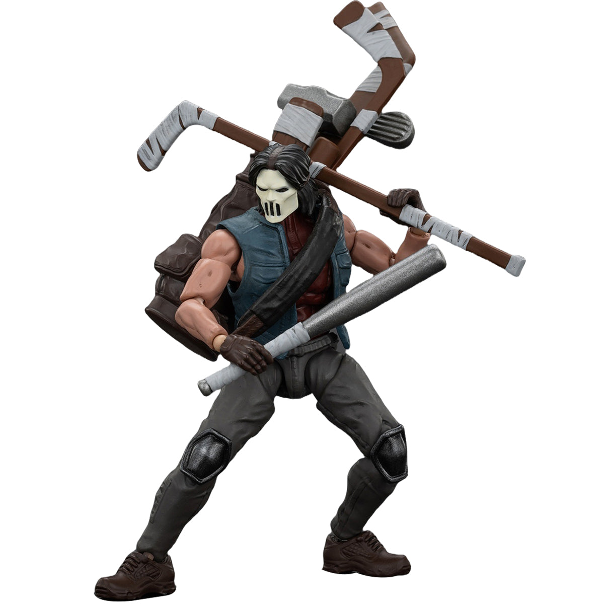 JOYTOY TMNT Casey Jones & Triceraton Infantryman & Adjutant Zork & Captain Zorax Action Figures