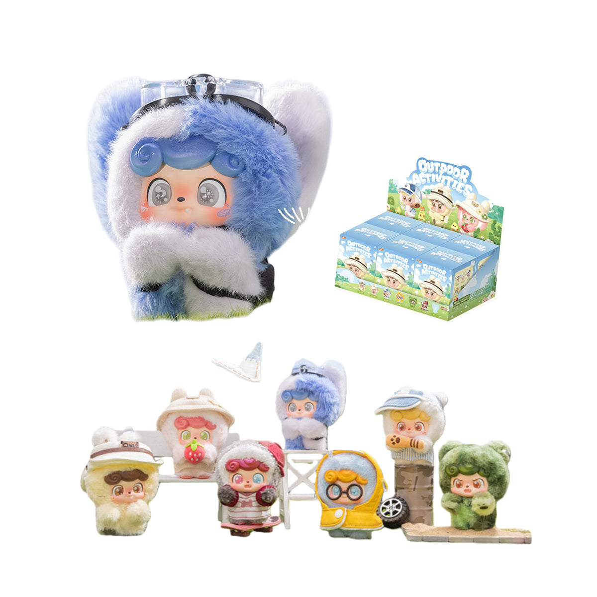 JOTOYS Q.Kid Outdoor Activities Series Blind Box Figure