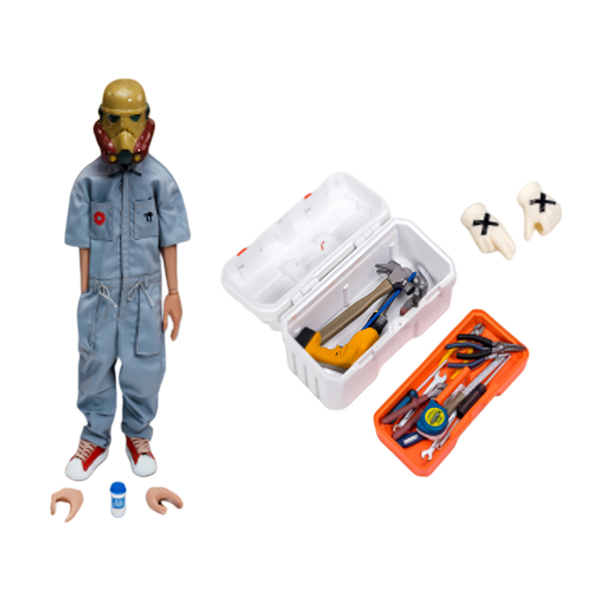 TrickyMan12 FB-10145 Atmosphere Trooper + Carrier Case with Tools Set 1/6 Scale Action Figure