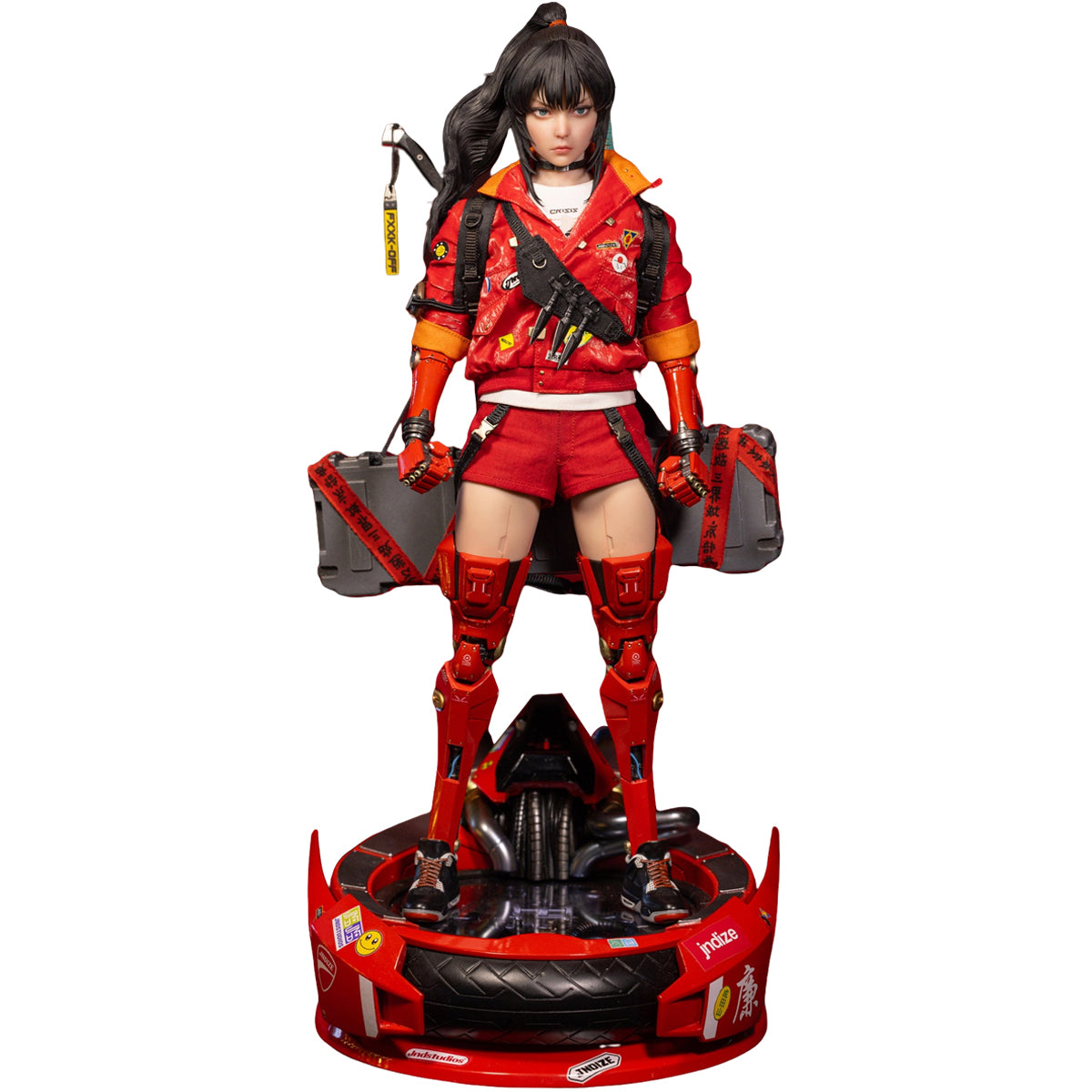 JND STUDIOS Bounty Hunter Hikaru Collector's Edition Revolutionary Girl Series Action Figure