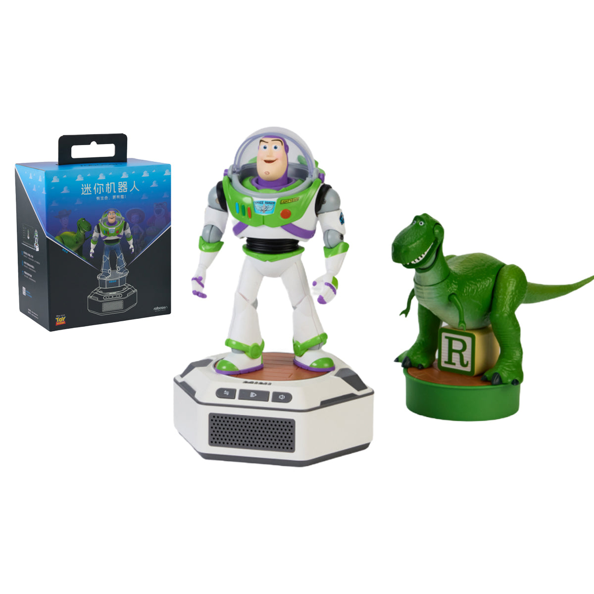 Robosen Mini Robot Toy Story WALL·E/EVE/Woody/Jessie/Buzz Lightyear/REX/Lots-o'-Huggin' Bear/Action Figure Set