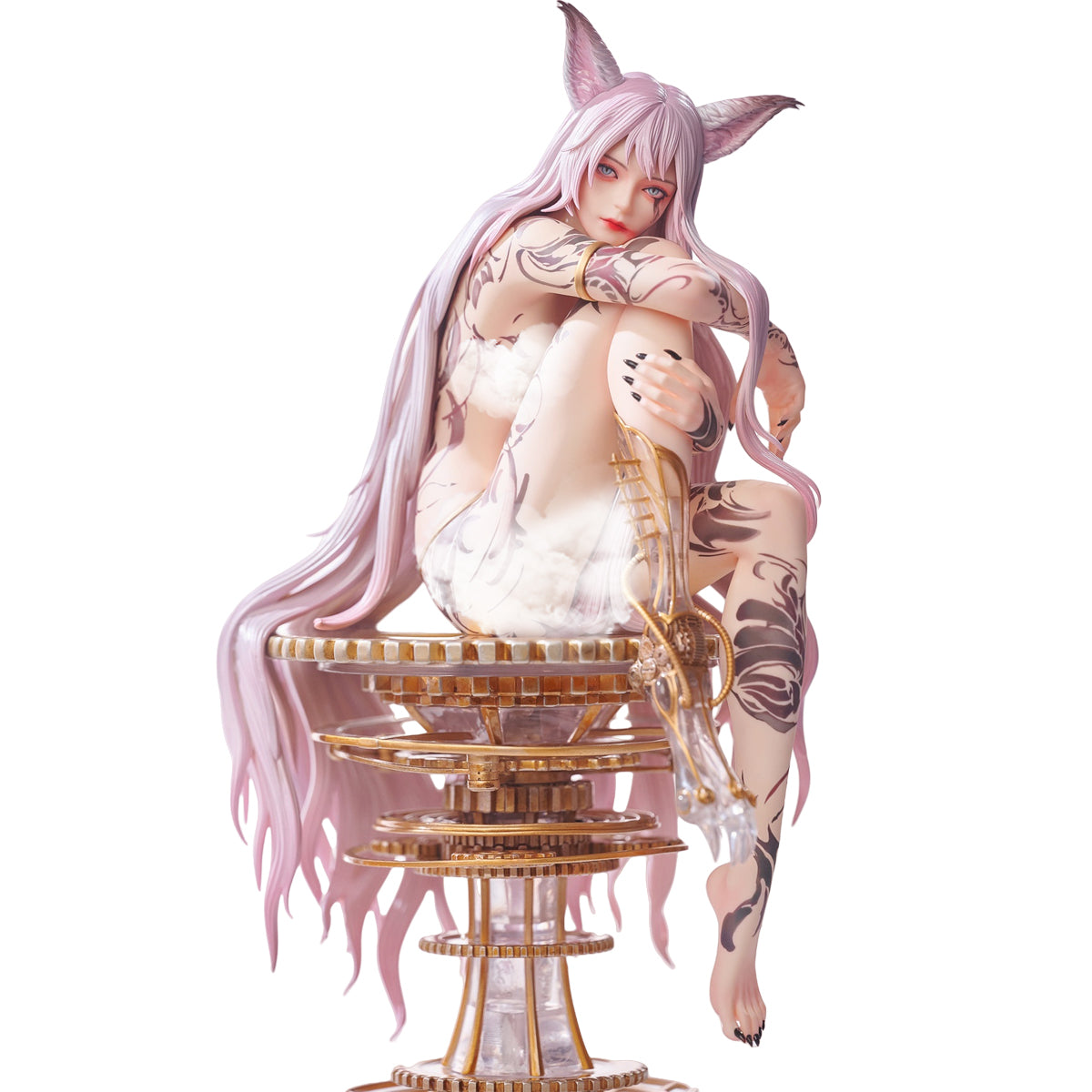 Estatua de arte coleccionable de Light Year Studio Yaomeng Silvermoon Tattoo Edition