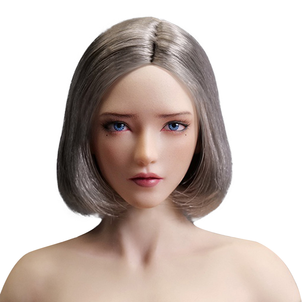 Escultura de cabeza femenina asiática con ojos móviles de YMTOYS - Lianxiang para figuras de acción