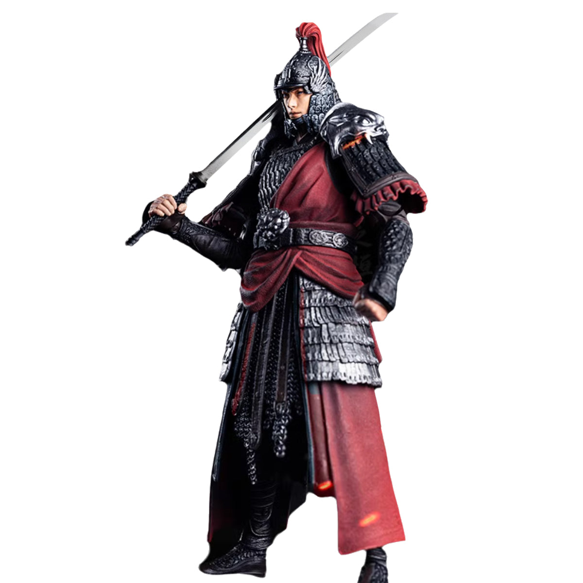 HiPlay dodowo Collectible Figure Full Set:Chinese Swordsman,Different Color,1:12 Scale Miniature Action Figurine