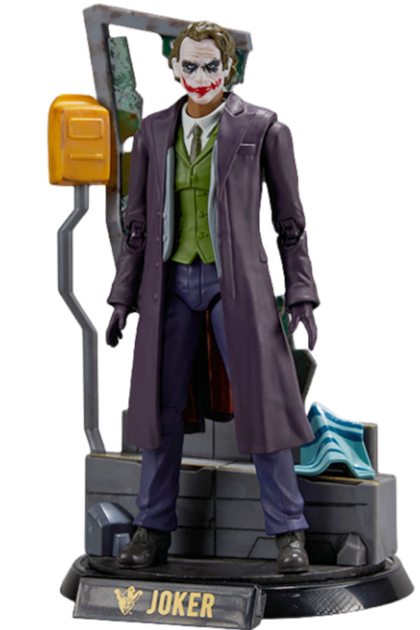 Epitome Figura Joker Heath Ledger Version Q - Set De 5 Modelos De PVC Para Coleccion