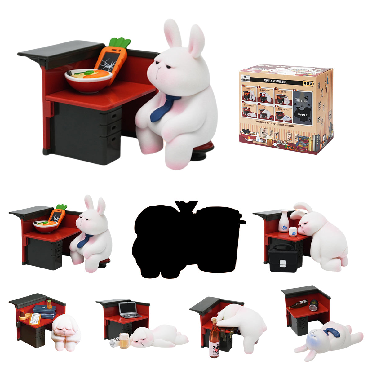TOYS ALLIANCE Monday Bruce Series 2 After-work Drinks Blind Box Figures