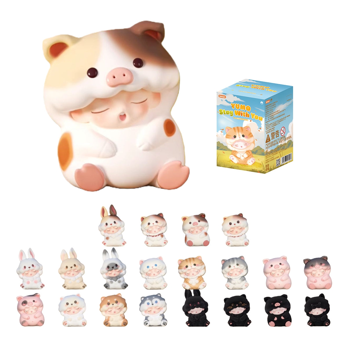 JOTOYS YUMO Stay with You Series Set Blind Box Figure