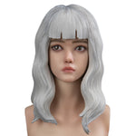 TVH007 Nini Cast Resin Female with Movable Eyes Head Sculpt Long Brown Hair Accessory 1/6 Scale Fit Action Figure