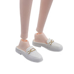 ZYTOYS, Closed-Toe Mules, Doll Accessory for 12-inches Figure