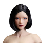 Escultura de cabeza femenina asiática con ojos móviles de YMTOYS - Lianxiang para figuras de acción