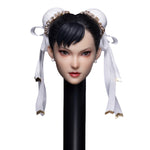 Z6TOYS Asian Moveable Eye Beauty Head Sculpt Xiao Li ZC020 Accessory Fit 1/6 Scale 12-inches Action Figure