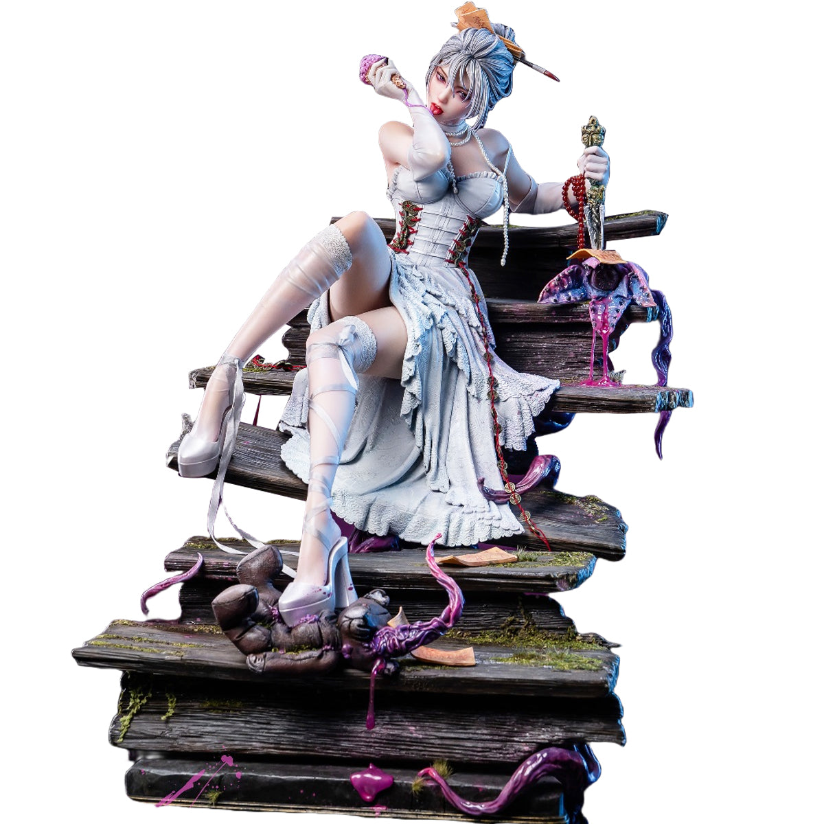 PIJI & LouLL Aroll, Hua Shou, 1/4 Scale Art Figurine