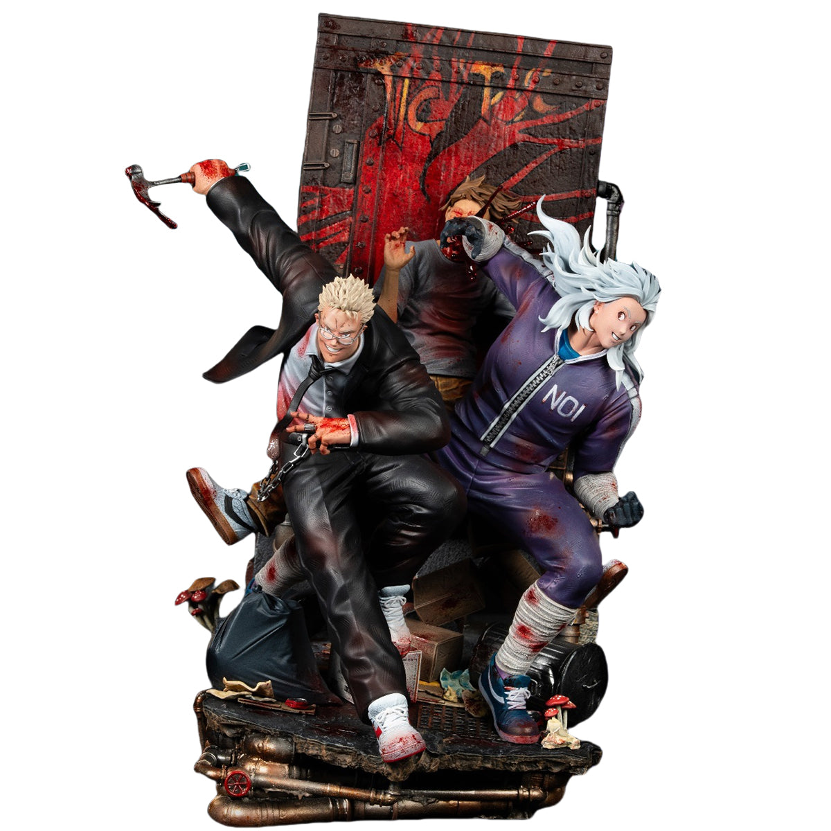 Figurama 1/8 Dorohedoro Shin & Noi 2 Release Elite FigumiZ Series Art Statue
