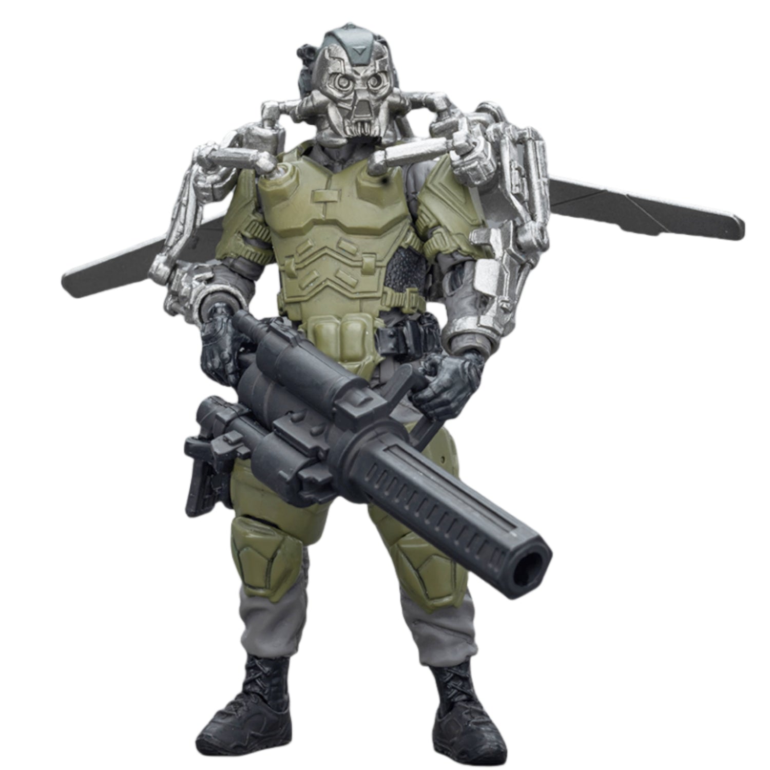 HiPlay JoyToy Military Collectible Figure: Army Builder Pack Lone Wolf with Exoskeleton 1:18 Scale Action Figures JT1750