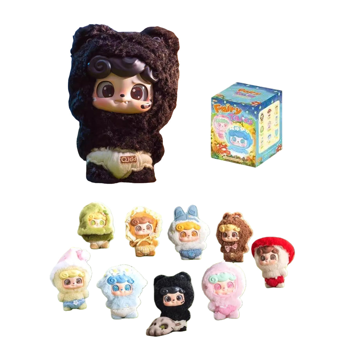 JOTOYS Q.Kid Fairy Tales Plush Series Blind Box Figure