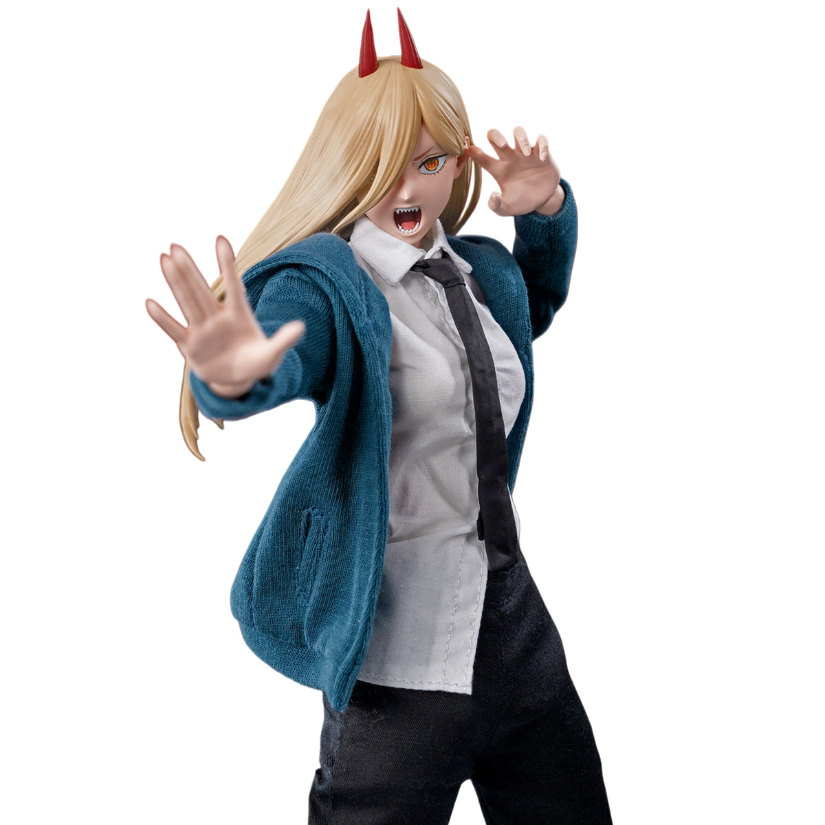 Threezero 3Z04080M0 CHAINSAW MAN Power & 3Z04070M0 CHAINSAW MAN Denji 1/6 Scale Action Figure