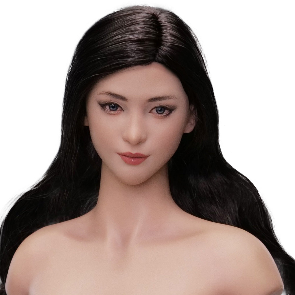 Accesorio para figura de Jing con escultura de cabeza femenina asiática de YMTOYS