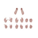 JIAOUDOLL Female Soldier Figure Hands & Feet Accessory Pack 4.0 Premium Hand Set JOQ-H04 1/6 Scale Fit Action Figure