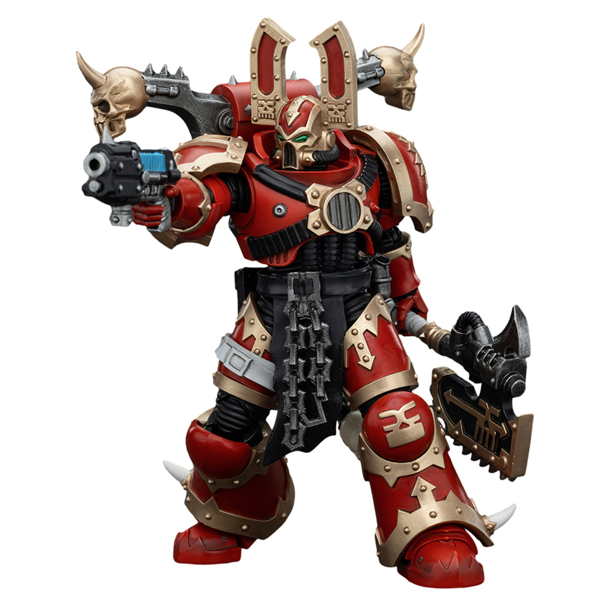 JOYTOY World Eaters Khorne Berzerker 3 Warhammer 40K 1/18 Scale Action Figure