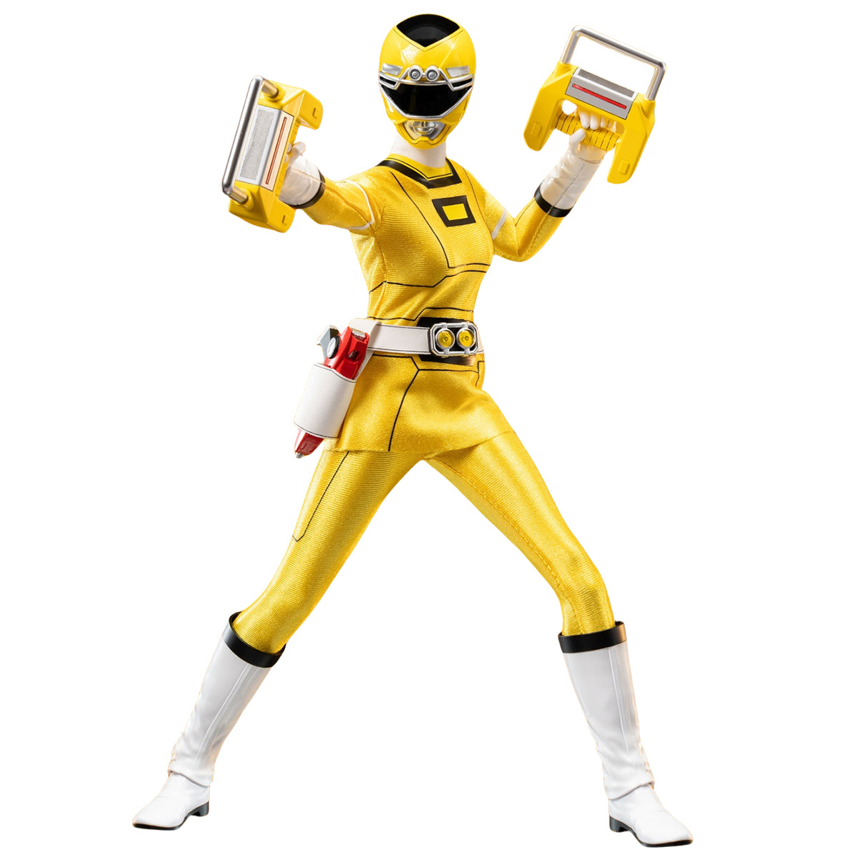 Threezero Yellow Turbo Power Ranger Action Figure